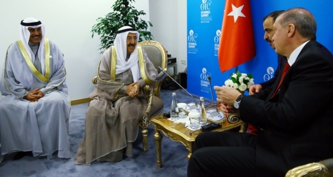 Kuveyt Emiri el Sabah Ankara’ya geldi