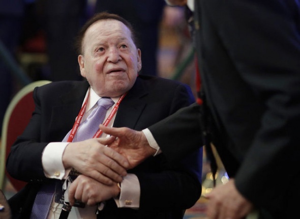 20- Sheldon Adelson - 30.4 milyar dolar 
kumar- ABD