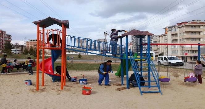 Edirne’de parklar yenileniyor