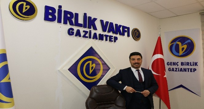 Birlik Vakfı Gaziantep Şubesi Başkanı Mehmet Fatih Aslan yaşlılar haftasını kutladı