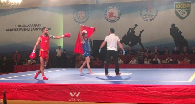 Seyhan Belediyesporlu Aydın Yıkılmaz, Wushu Şampiyonu oldu