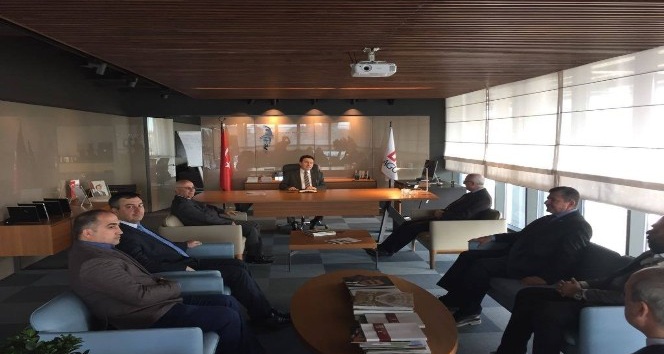 KTO heyetinden AGÜ Rektörü Sabuncuoğlu’na ziyaret