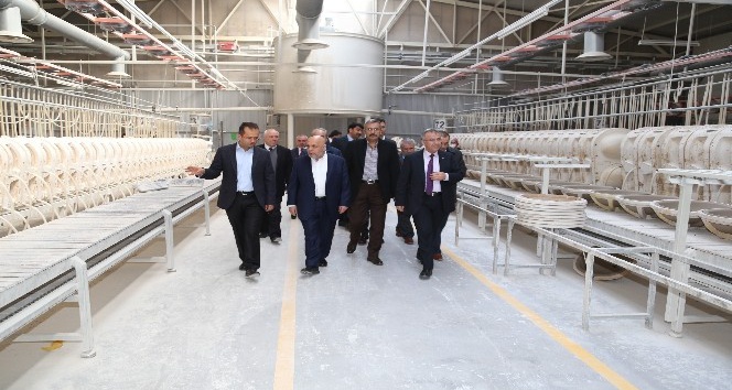 Hak-İş Genel Başkanı Mahmut Aslan’dan Turkuaz Seramik’e Ziyaret