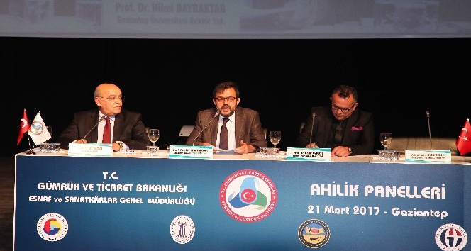 Ahilik panellerinin ilki Gaziantep Üniversitesinde düzenlendi
