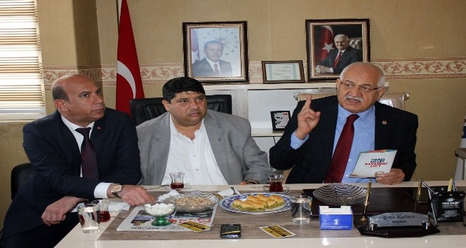 Milletvekili Erdoğan Kantinciler Odasını ziyaret etti