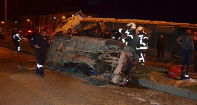 Kula’da trafik kazası: 1 yaralı
