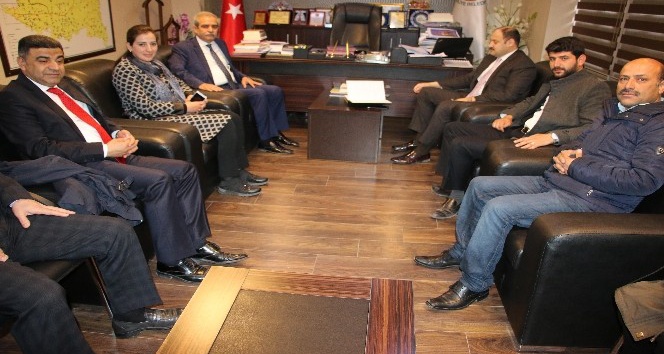 TBMM Avrupa Birliği Uyum Komisyonu Başkanı Kasım Gülpınar, Başkan Demirkol’u ziyaret etti