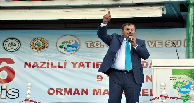 Bakan Eroğlu; “Hayır diyenler Türkiye’nin şahlanmasını istemiyor&quot;