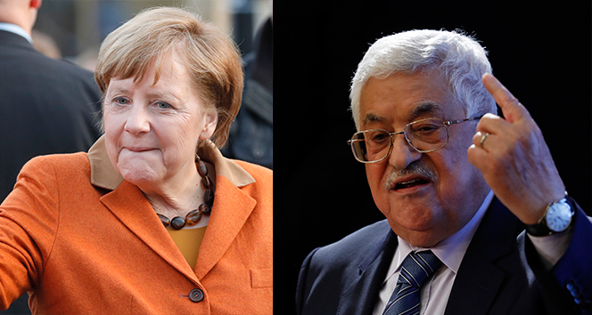 Filistin Devlet Başkanı Abbas, Merkel ile görüşecek