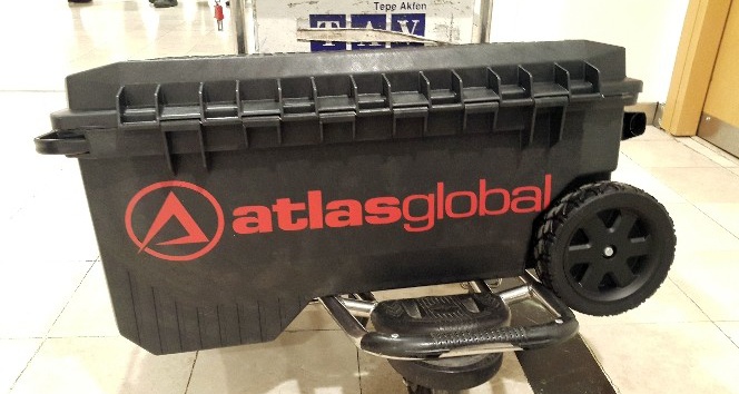 Atlasglobal de elektronik cihazları özel kutuda taşıyacak