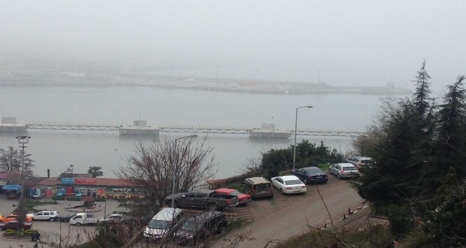 Zonguldak’ta yoğun sis etkili oldu