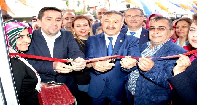 AK Parti Mezitli Viranşehir SKM açılışı gerçekleştirildi