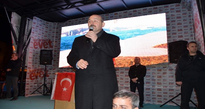 İç İşleri Bakanı Süleyman Soylu memleketi Trabzon’da