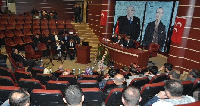 MHP merkez ilçe başkanlığı kongresi yapıldı