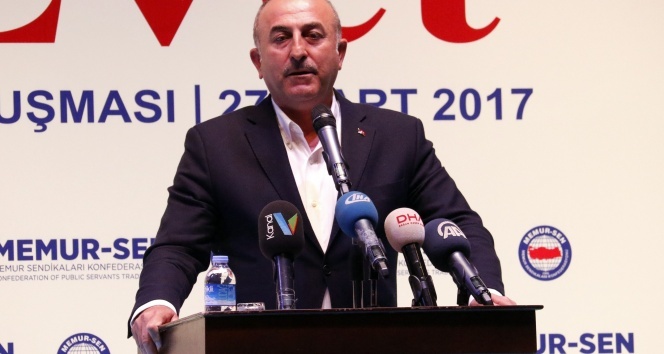 Bakan Mevlüt Çavuşoğlu: Avrupa&#039;da terör çizgisine gelen siyasi partiler var