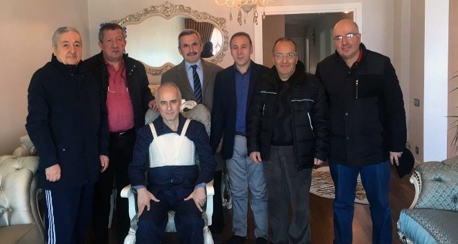 Başhekim Öztürk’e Giresun basınından "Geçmiş olsun" ziyareti