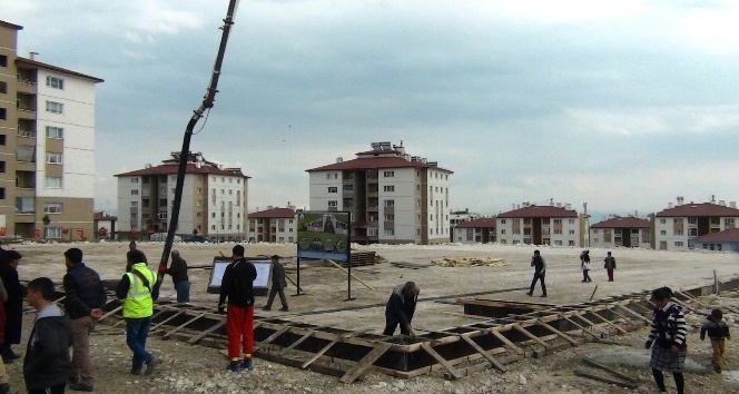 Erciş sahil kent semt pazarı temeli atıldı