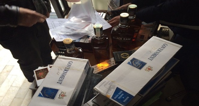 Yalova’da 6 bin paket kaçak sigara ele geçirildi