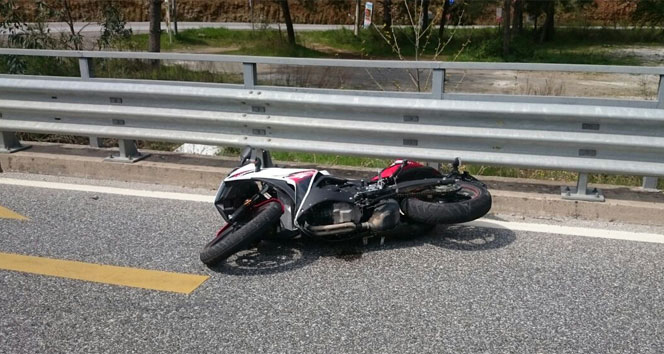 Marmaris&#039;te motosiklet kazası: 1 ölü
