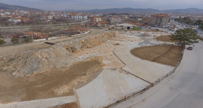 Terme Şelale Park projesi çalışmaları
