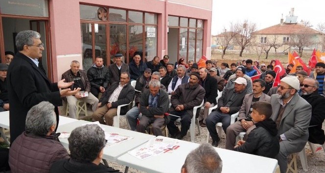 Konuk, “Tarım, gıda ve sanayi sektörüne yön vermek istiyoruz”