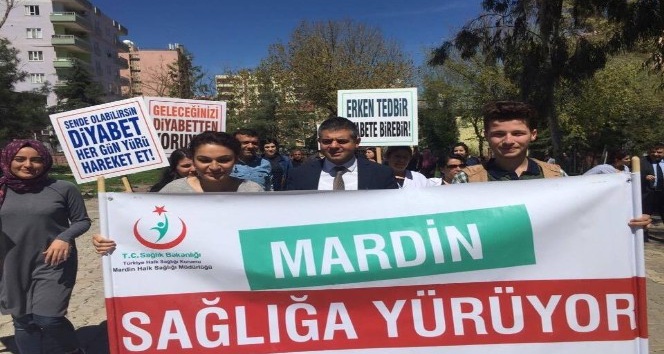 Mardin’de sağlıklı yaşam yürüyüşü yapıldı