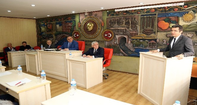 Vali Memiş, İl Genel Meclisi toplantısına katıldı