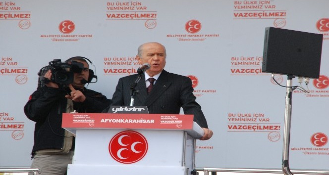 MHP lideri Devlet Bahçeli, Afyonkarahisar’da (2)