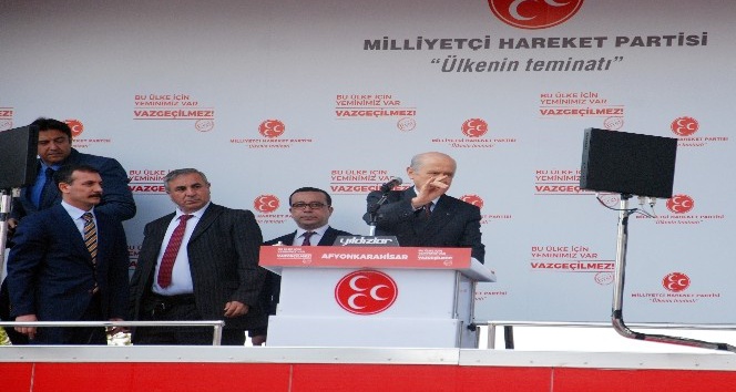MHP lideri Devlet Bahçeli, Afyonkarahisar’da (3)