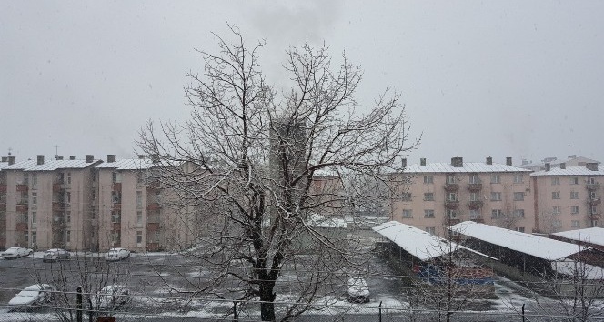 Bitlis’e kar yağışı