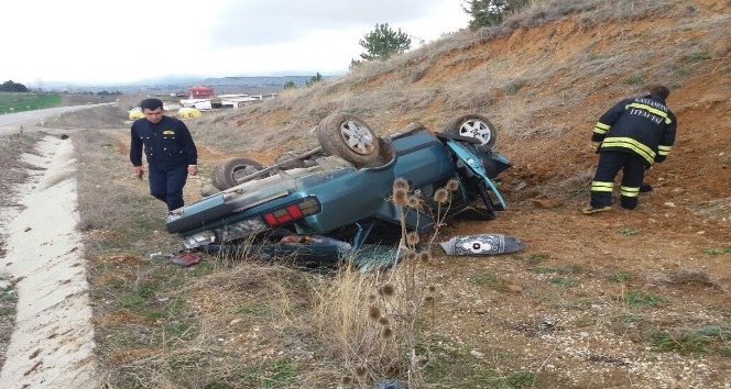 Kastamonu’da iki otomobil çarpıştı: 3 Yaralı