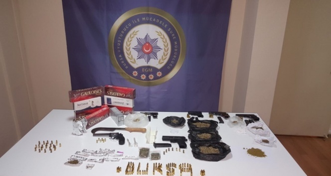 Bursa’da 34 kişi uyuşturucudan tutuklandı