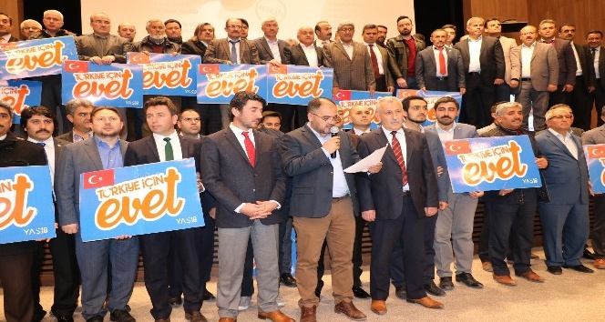 Yozgat’ta 47 STK referandumda ’evet’ diyecek