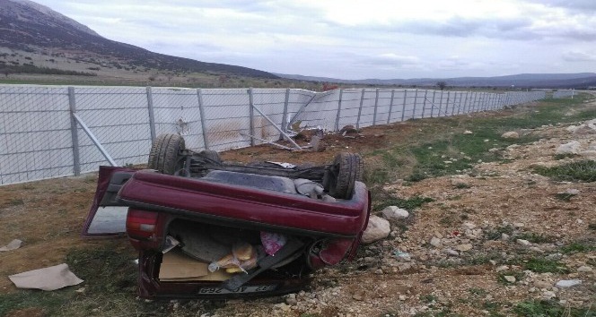 Afyonkarahisar’da trafik kazası: 2 yaralı