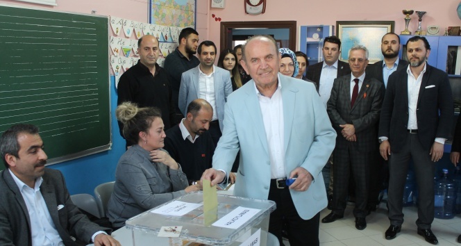 Başkan Kadir Topbaş oyunu kullandı