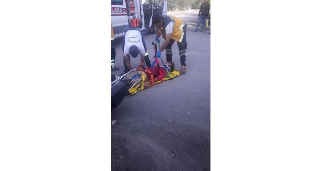 Mersin’de trafik kazası: 1 yaralı