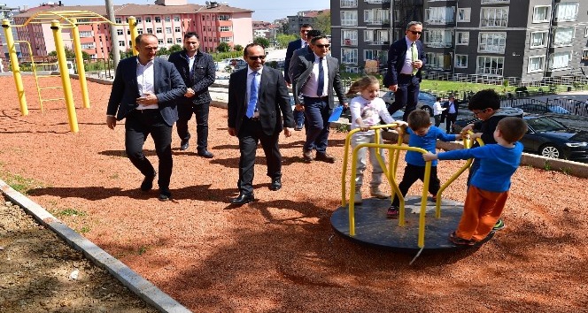 Ünye Belediyesinden 3 ayda 13 çocuk parkı