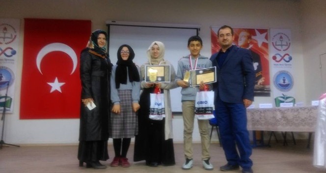 Seydi Resul İmam Hatip Ortaokulu, Kur’an’-Kerim’i güzel okuma yarışmasında 3. oldu