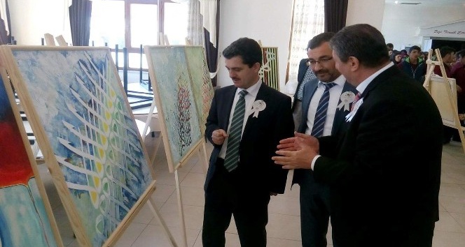 Daday’da Çağdaş İslam Sanatı sergisi açıldı