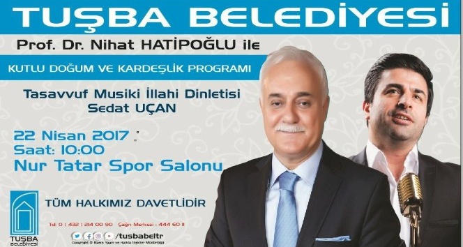Prof. Dr. Nihat Hatipoğlu Van’a geliyor