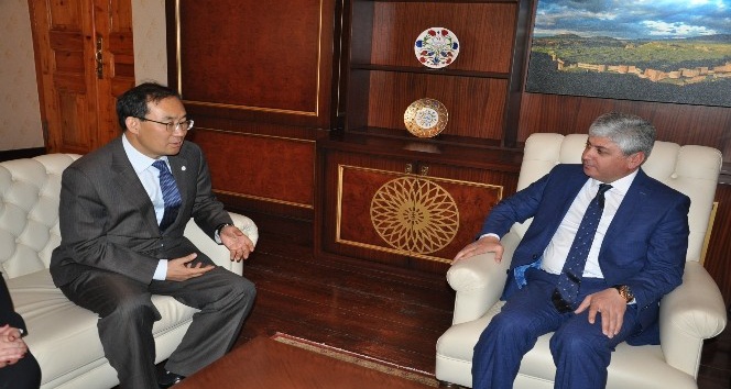 Kore Büyükelçisi Yunsoo Cho’dan Vali Doğan’a ziyaret
