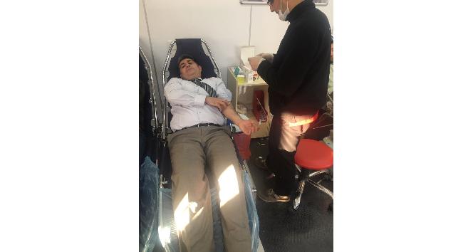 Patnos’ta kan bağışı kampanyası