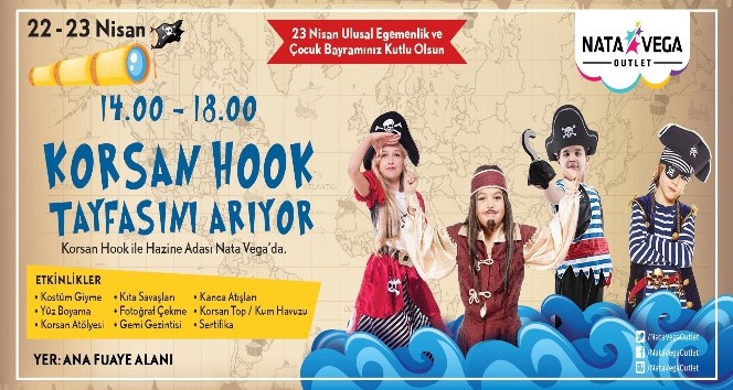 Kaptan Hook ve Hazine Adası Ankara’da