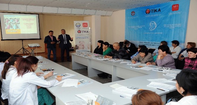 TİKA Kırgızistan’da İşitme Tarama Sistemi kuruyor
