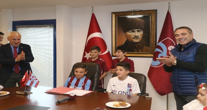 Trabzonspor’da 23 Nisan etkinliği yapıldı