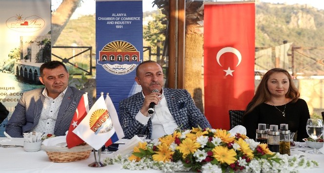 Çavuşoğlu’nun Antalya temasları