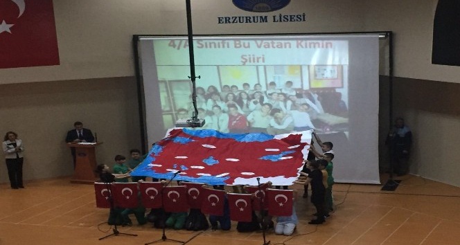 Kültür Kurumu İlkokulu’ndan muhteşem gösteri