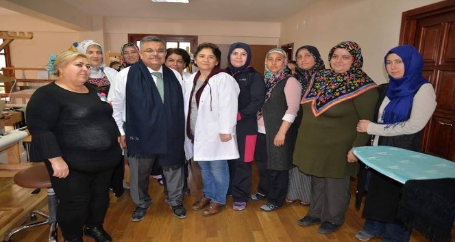 Başkan Yağcı, Bilecik Osmanlı El Sanatları Merkezi’ni ziyaret etti