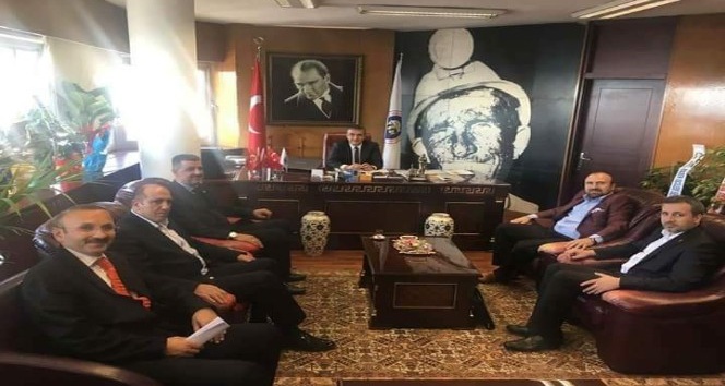 Genel Başkan Vekili Doğan, Genel Müdür Eroğlu’nu ziyaret etti
