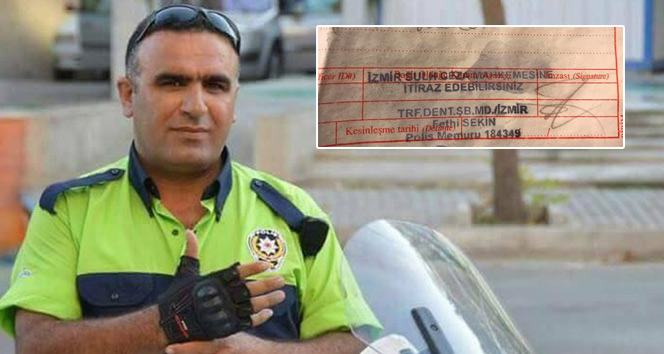 Şehit Polis Fethi Sekin&#039;in ceza makbuzu duygulandırdı